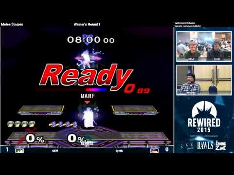 Rewired WR1: GEM (Marth) vs. Synth (Falco)