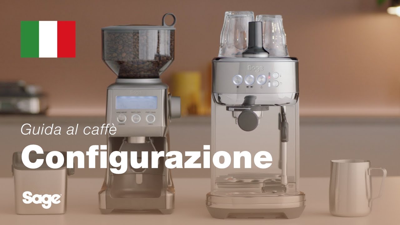 Configurazione della macchina per caffè