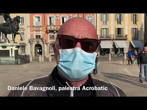 In Piazza Cavalli la protesta degli esercenti
