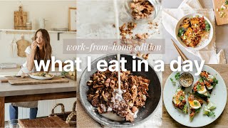 What I Eat in a Day, Work From Home Edition