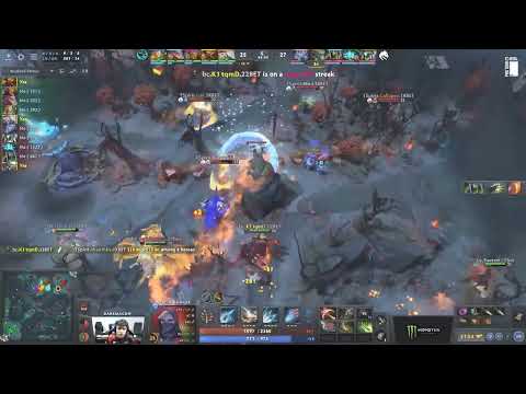 game winning crazy Batrider double lassos (Beast Coast vs Tspirit)