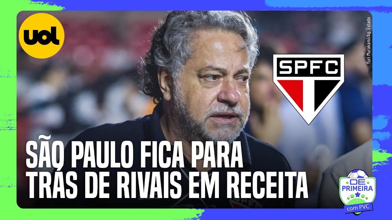 SÃO PAULO FICA PARA TRÁS DE RIVAIS EM RECEITA E DÍVIDA AUMENTA R$ 80 MILHÕES