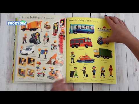 Видео обзор First stickers book Jobs [Usborne]