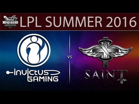 [LoL Highlights] iG vs SAT Game 3 | LPL Summer 2016 (03.06.2016) - Invictus Gaming vs Saint Gaming