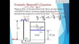 Lecture 14 CEE 3300 Application of Bernouli's Equation Recorded