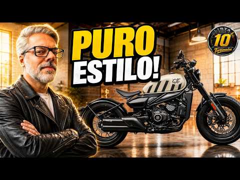 ESTILO DE SOBRA! 10 Motos Custom acessíveis para quem quer rodar com presença