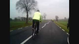 preview picture of video 'Kłodawa Klub Solnych Cyklistów rajd Niepodległości 11.11.2014r'