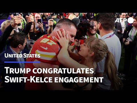 Taylor Swift and Travis Kelce announce engagement | AFP