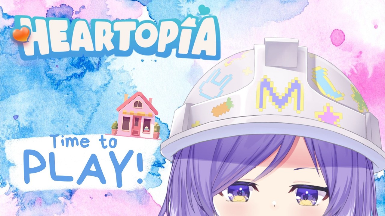 【Heartopia】Me on heartopia world?!【hololive | moona】