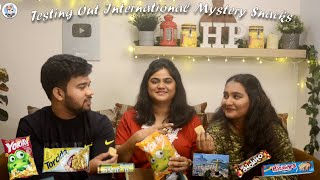 Testing Out INTERNATIONAL MYSTERY SNACKS | INDIANS Trying International Snacks | Exotic Snacks | HP