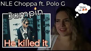 NLE Choppa - Jumpin (ft. Polo G) [Official Music Video] REACTION