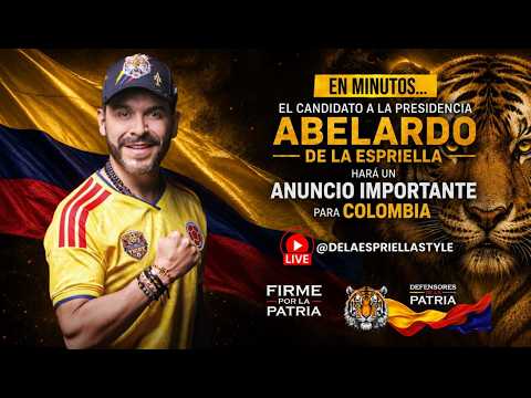 #ENVIVO: Abelardo De La Espriella destapa el plan de Petro y Cepeda para robarse la democracia.