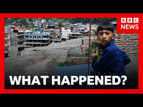 What happened in the Nepal-Tibet flash floods? | BBC News