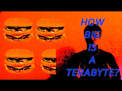 Visualizing A Terabyte (TB) of Storage.
