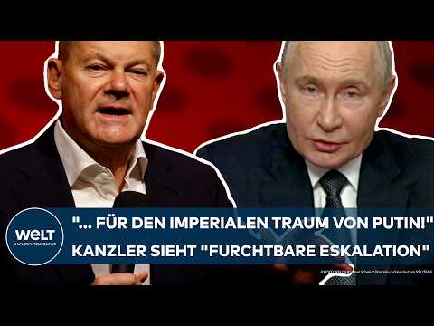 OLAF SCHOLZ: "... sterben für den imperialen Traum von Putin!" Kanzler sieht "furchtbare Eskalation"