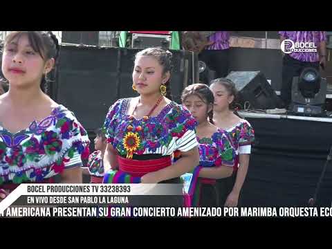 MARIMBA ORQUESTA ECOS DE LAGO EN VIVO DESDE SAN PABLO LA LAGUNA SOLOLA 01