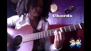 Work - Rihanna ft. Drake - Lesson 8 - Guitar Basics - Chords Tab Riff