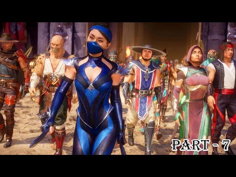 MORTAL KOMBAT 11 STORY MODE Walkthrough Gameplay - Part 7 - COMING OF AGE - KITANA (MK11)