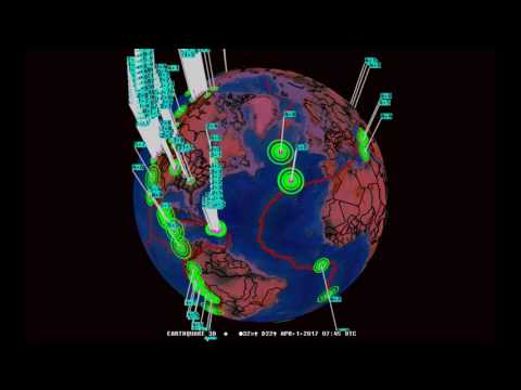 Earthquake April 1 2017 and 8.8 massive magnitude rips earth