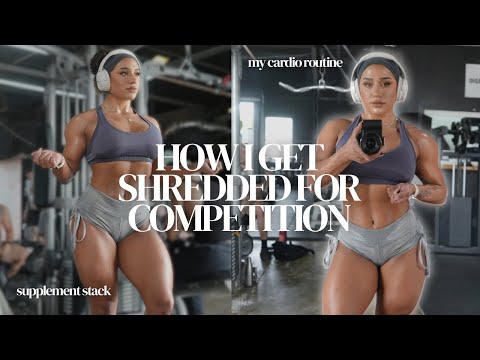 my daily shredding routine | cardio, training, and supplements