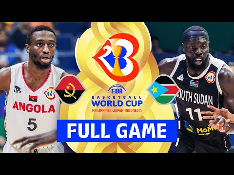 Angola v South Sudan | Full Basketball Game | FIBA Basketball World Cup 2023