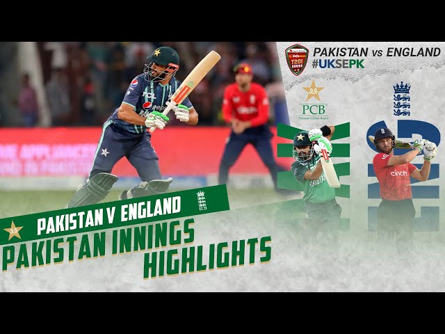 Pakistan Innings Highlights | Pakistan vs England | 7th T20I 2022 | PCB | MU2T