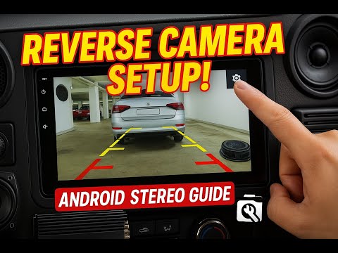 Android Car stereo Reverse camera setting. Back Camera setting in Android head unit. Camera setting