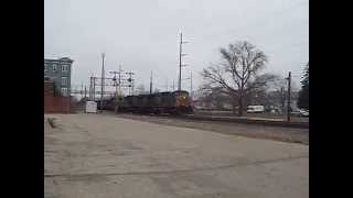 preview picture of video '3 CSX Paint Schemes at Butler Street'