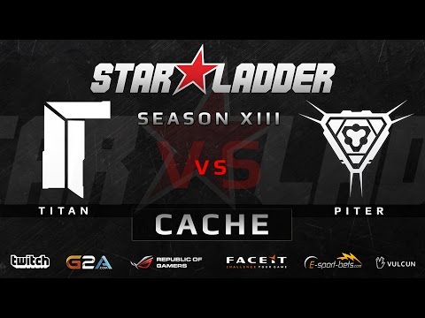 Titan vs Piter - Map 1 - Cache (Starladder XIII)