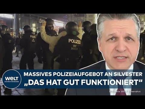 Video Thumbnail: SILVESTER IN DEUTSCHLAND: Massives Polizeiaufgebot und weniger Krawalle