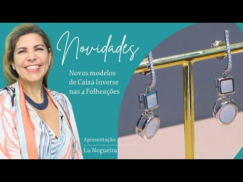 Novas Caixas Inverse Folheadas para Montagem de Semijoias Finas  - Pedra Mística