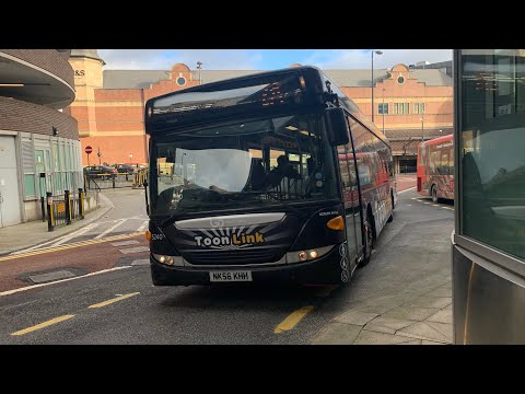 Sort of rare allocation: go north east scania omnicity 5240 route 12A from Blaydon to Winlaton