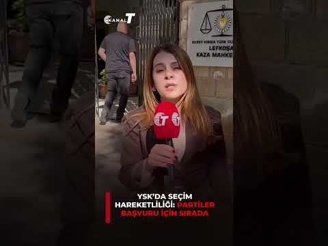 YSK’DA SEÇİM HAREKETLİLİĞİ: PARTİLER BAŞVURU İÇİN SIRADA