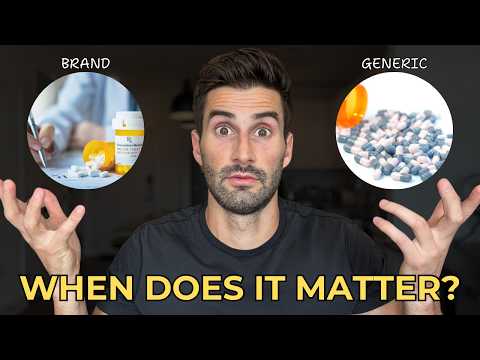 Pharmacist reveals - Are Generics Really as STRONG as brand name medications?