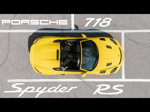 Porsche 718 Spyder RS - in Racing Yellow - Dynamic Drive - Raw Sound