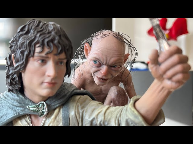 Vídeo relacionado con PRIME 1 STUDIO Il Signore Degli Anelli Frodo + Gollum Bonus Version Statua Statua