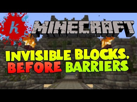 Krypsiis - Minecraft | How to create invisible/ghost blocks | [1.7]