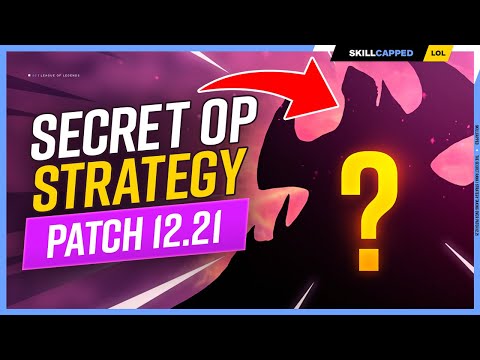 The SECRET OP Strategy TAKING OVER PATCH 12.21 - League of Legends