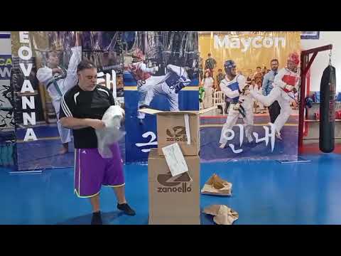 Taekwondo indiara-goias, troféus do 2" indiara open de taekwondo 2025.