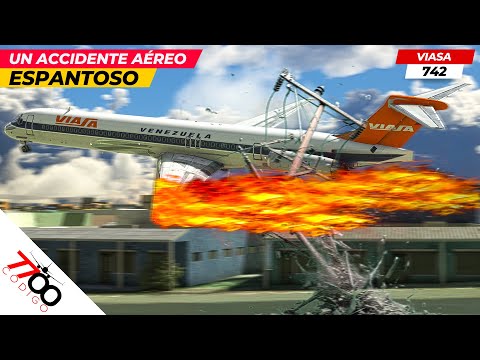 El despegue más aterrador de Venezuela | Vuelo 742 de VIASA