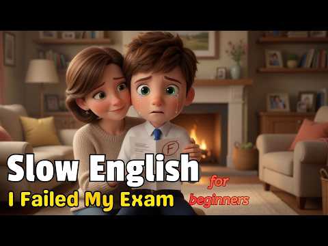 I Failed My Exam | Easy English Listening Practice for Beginners (A1 Level)