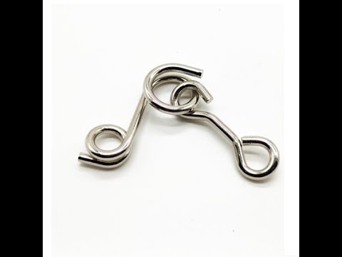 iKeelo Metal Puzzles - Solution for Puzzle Seahorse