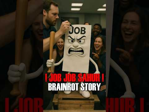 Job Job Sahur: The Paper Boss Mystery #brainrot  #stealabrainrot  #shorts  #funny  #memes