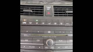 How to get the serial number and radio code ‘’FAST’’, on a 2009 Honda Accord