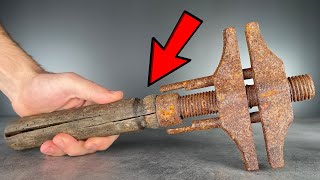 Rusty Wrench Restoration - ASMR