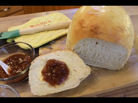 One Loaf WHITE BREAD - Bonita's Kitchen