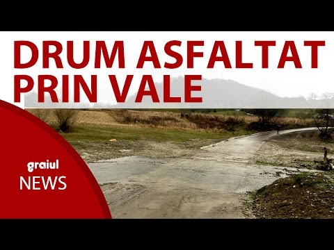 Se intampla in Salaj  |  Drum asfaltat prin vale