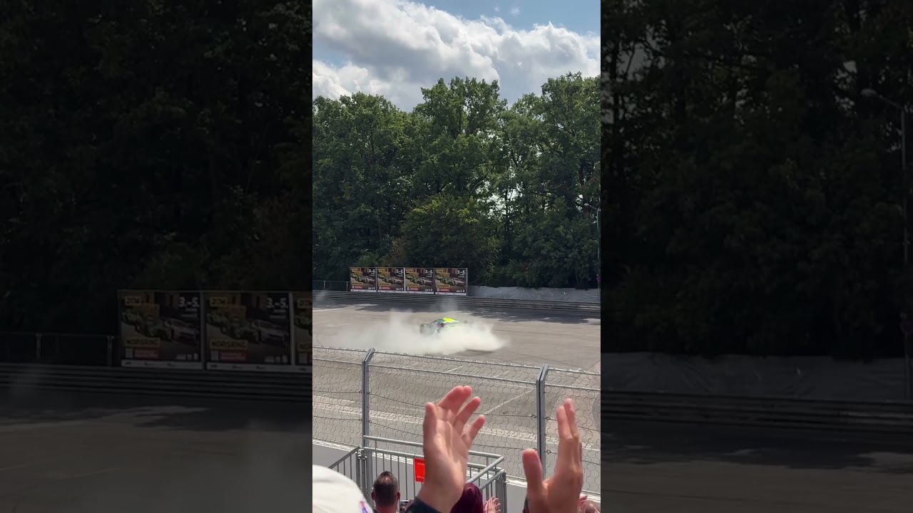 Leaving the Norisring in smoke 💨😶‍🌫️