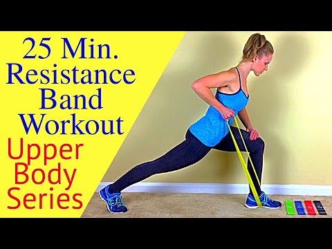 25 Min. Upper Body Resistance Band Workout // Strong, Sculpted Arms