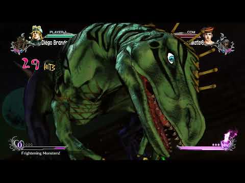 Jojo's Bizarre Adventure: All Star Battle R - Diego Scary Monster combo
